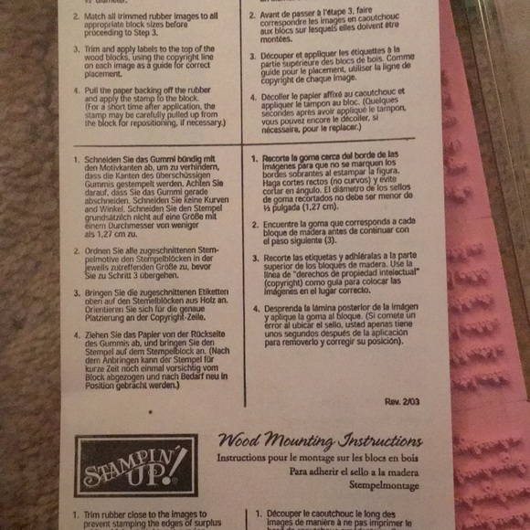 Stampin’ Up! Mini Messages stamp set with 2 completed Holiday cards. New in box - Picture 8 of 10